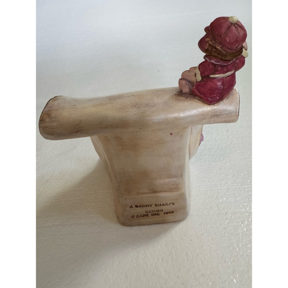 Unisex Garry Sharpe Figurine Frosty the Snowman Beige Blue - Picture 5 of 5